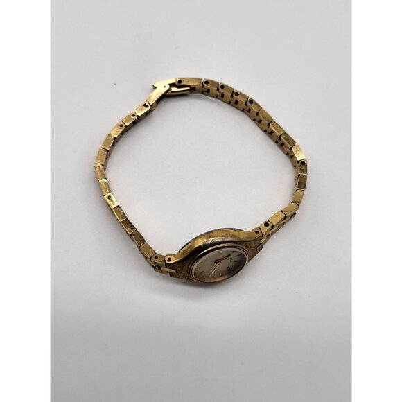 Bulova Watch Co. Caravelle Quartz Gold Tone Women's Watch Dainty Thin VTG - Picture 11 of 13